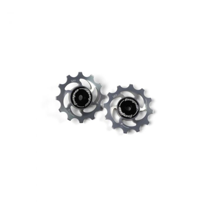 Image of Hope Technology 12 Tooth Jockey Wheels - Silver