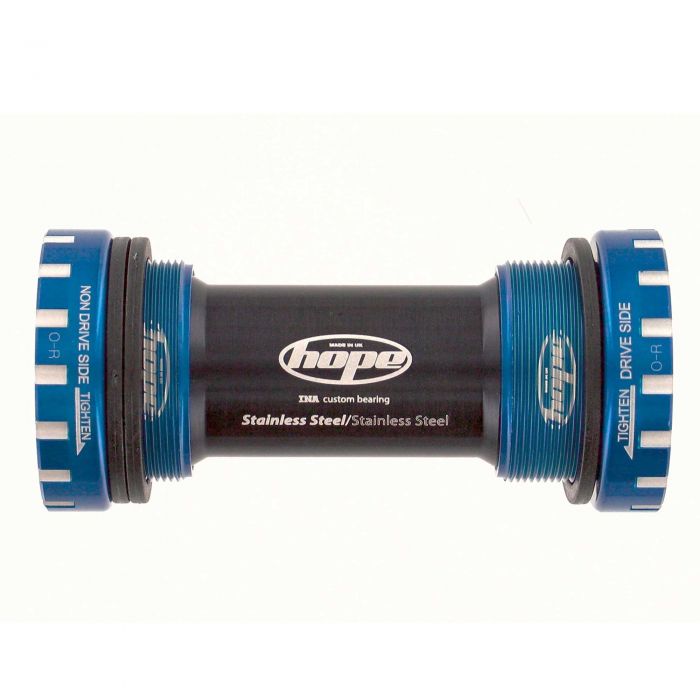 Tweeks Cycles Hope Technology Stainless Bottom Bracket Cups - 24mm Axle - 68/73mm Blue | Clearance section. 365 day returns, 0% finance & FREE delivery over £50