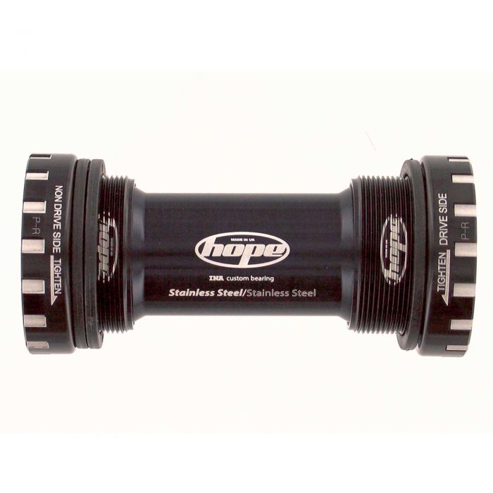 Image of Hope Technology Stainless Bottom Bracket Cups - 24mm Axle - 68/73mm Black