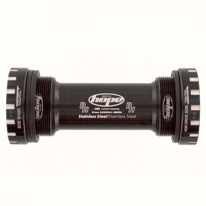 Image of Hope Technology Stainless Bottom Bracket Cups - 24mm Axle - 83mm Black