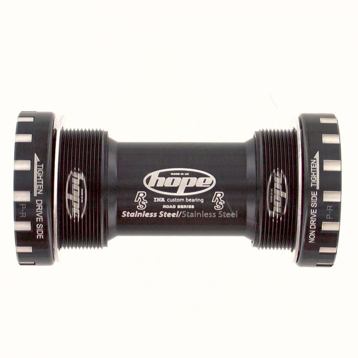 Image of Hope Technology Stainless Road Bottom Bracket Cups - 68mm Black