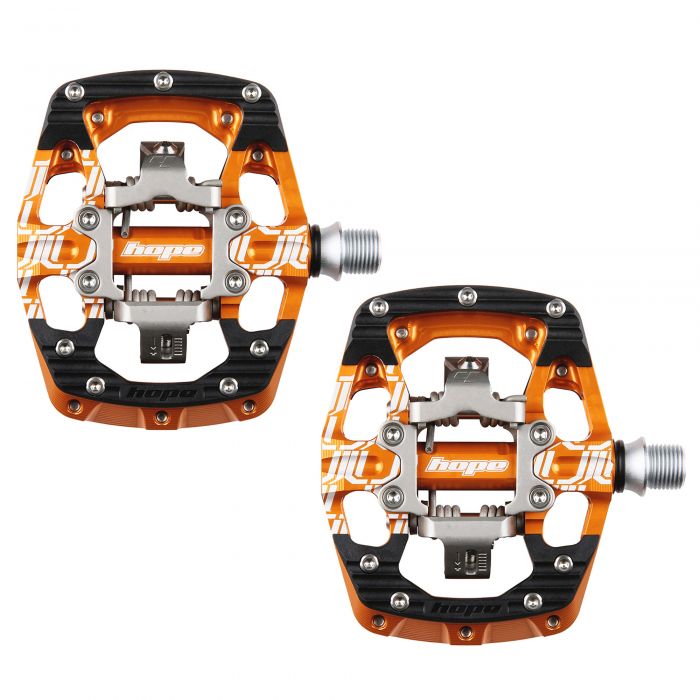 Image of Hope Technology Union Gravity Pedals - Orange