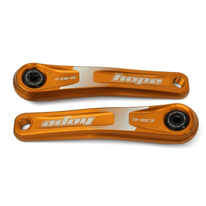 Image of Hope Technology E-Bike Crankset - Orange