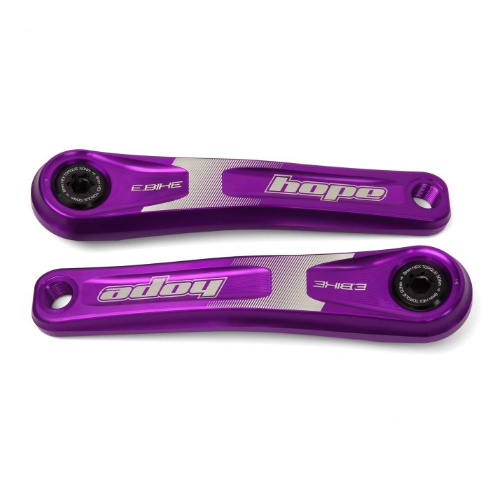 Image of Hope Technology E-Bike Crankset - Purple