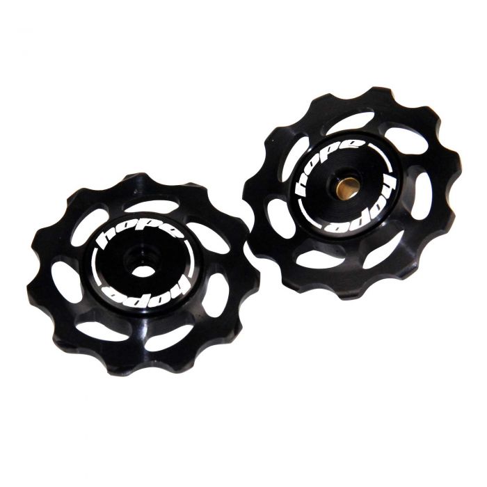 Image of Hope Technology 11 Tooth Jockey Wheels - Pair - Black