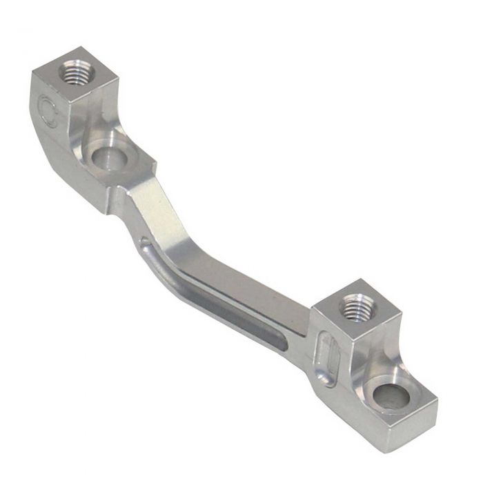 Image of Hope Technology Step Up Caliper Adapter Mounts - Mount C Post Mount F203mm - Silver