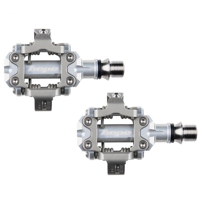 Image of Hope Technology Union Race Pedals - Silver