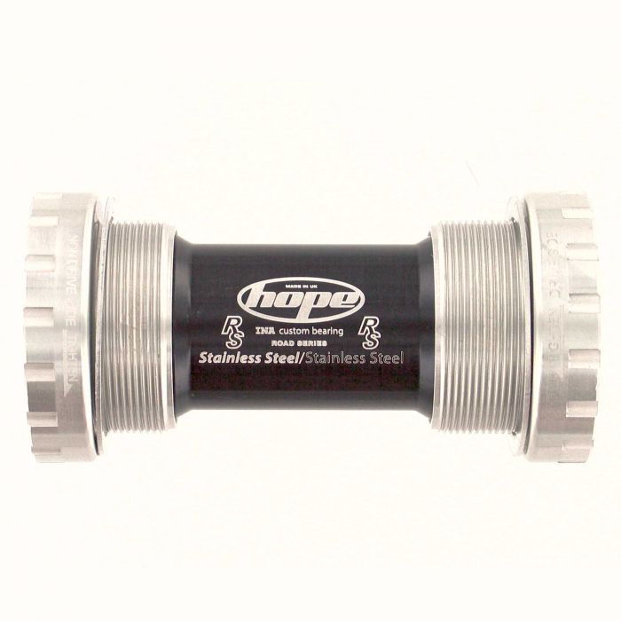 Image of Hope Technology Stainless Road Bottom Bracket Cups - 68mm Silver