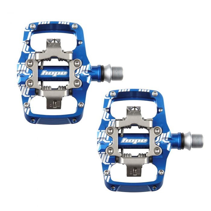 Image of Hope Technology Union Trail Pedals - Blue