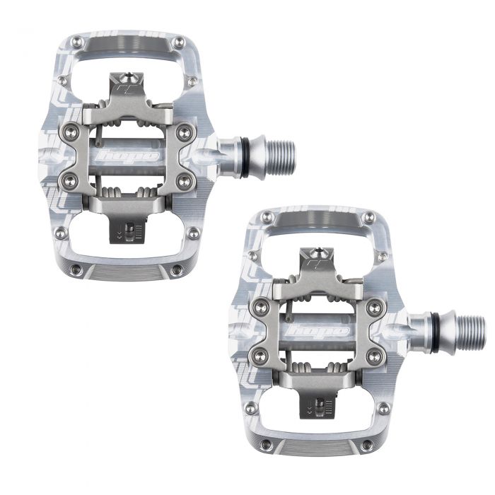 Image of Hope Technology Union Trail Pedals - Silver