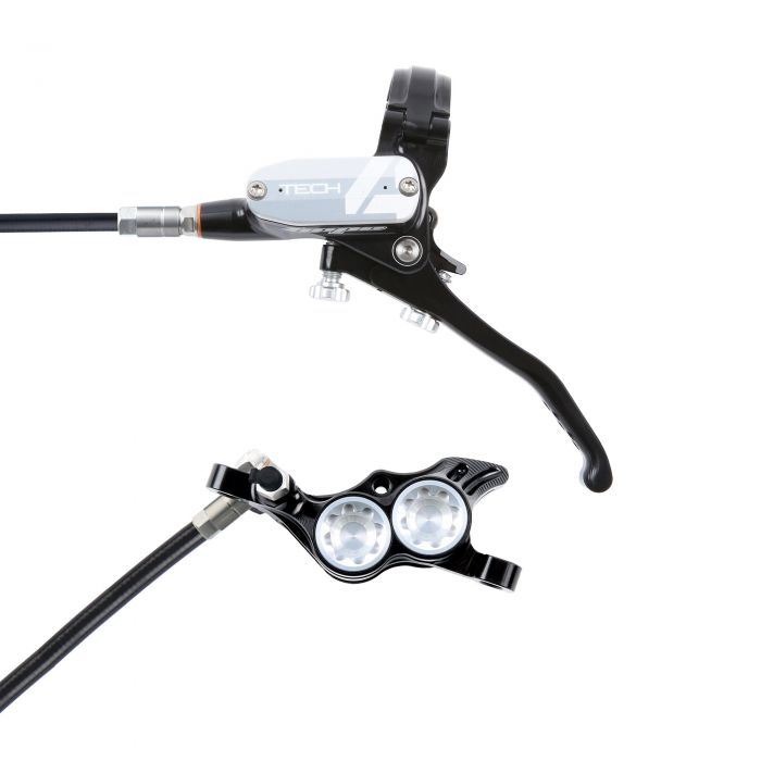 Hope Technology Tech 4 E4 Hydraulic Disc Brake - Black / SilverRear Left HandStandard Black