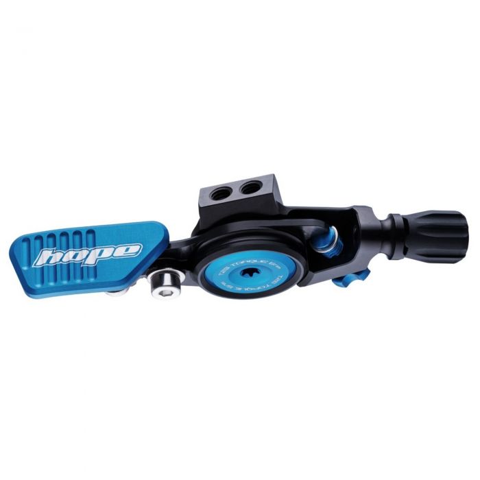 Tweeks Cycles Hope Technology Dropper Lever - Black / Blue | Clearance section. 365 day returns, 0% finance & FREE delivery over £50