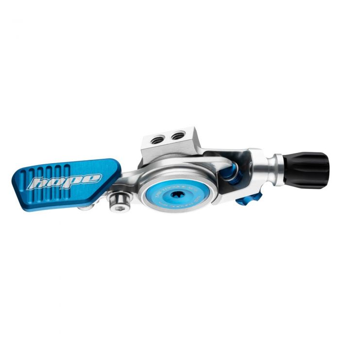 Image of Hope Technology Dropper Lever - Silver / Blue