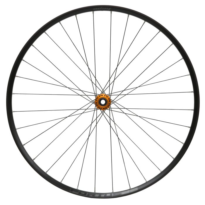 Image of Hope Technology Fortus 23W Pro5 Front Wheel - 110mm x 15mm Boost27.5 InchCentre LockOrange