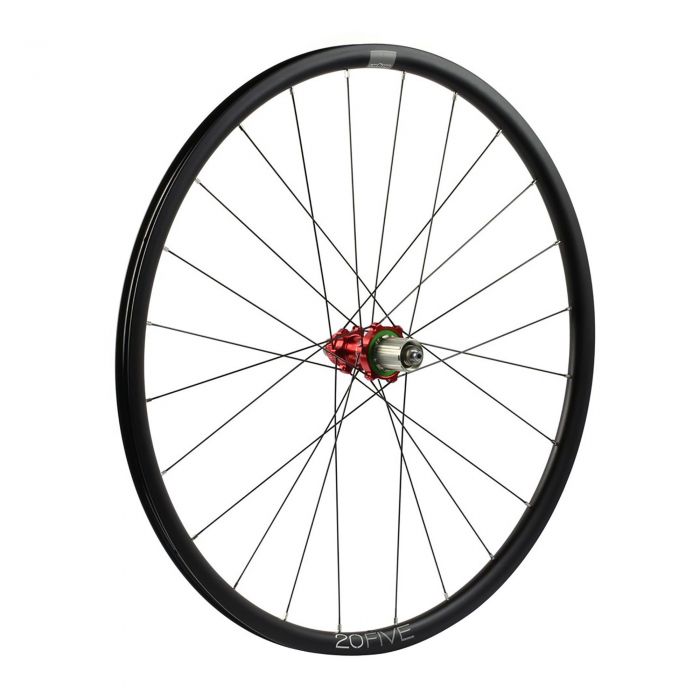 Hope Technology 20Five RS4 Straight Pull Centre Lock Rear Wheel - Standard - Aluminium (9/10/11)Red