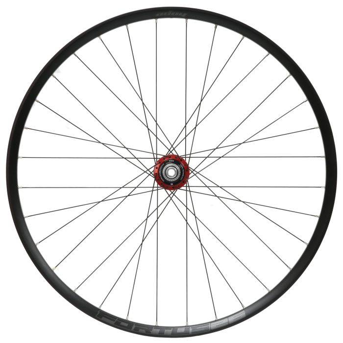 Tweeks Cycles Hope Technology Fortus 26W Pro5 Rear Wheel - 148x12mm Boost29 Inch6 BoltStandard Steel 9 10 11Red | Clearance section. 365 day returns, 0% finance & FREE delivery over £50