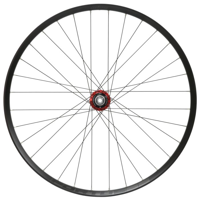 Image of Hope Technology Fortus 35W Pro5 Rear Wheel - 148x12mm Boost27.5 InchCentre LockStandard Steel 9 10 11Red