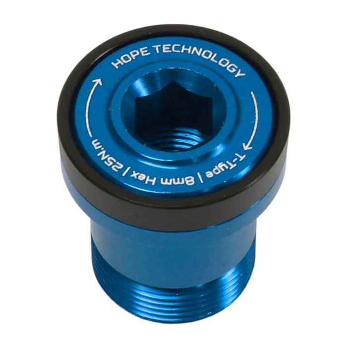 Image of Hope Technology Thru Axle Transmission Mech Hanger Bolt - Blue