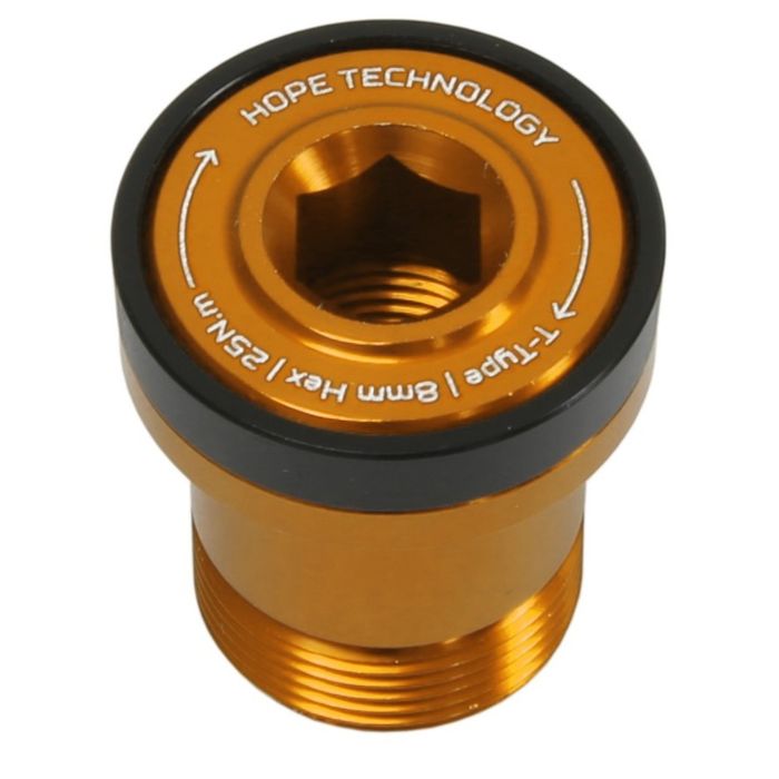 Image of Hope Technology Thru Axle Transmission Mech Hanger Bolt - Orange