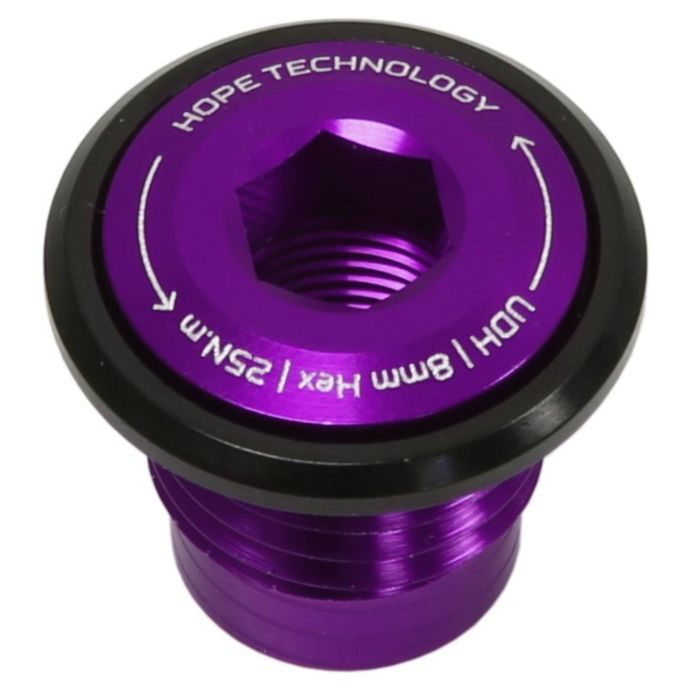 Image of Hope Technology Thru Axle UDH Mech Hanger Bolt - Purple