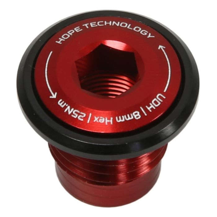 Image of Hope Technology Thru Axle UDH Mech Hanger Bolt - Red