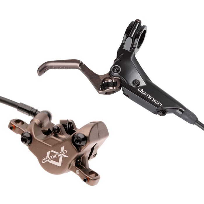 Tweeks Cycles Hayes A2 Domination Disc Brake - Black / BronzeSmall Finger Lever | Clearance section. 365 day returns, 0% finance & FREE delivery over £50