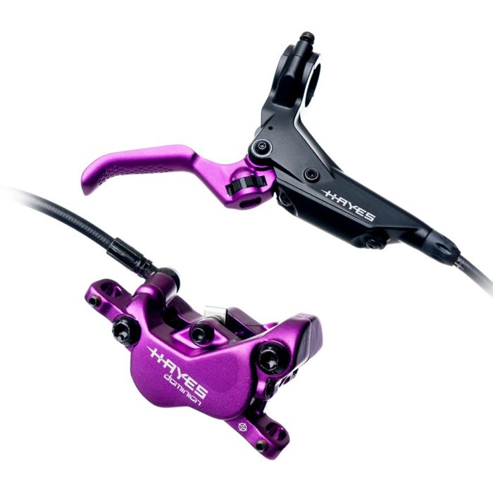 Tweeks Cycles Hayes A4 Dominion Disc Brake - Purple / Standard | Clearance section. 365 day returns, 0% finance & FREE delivery over £50