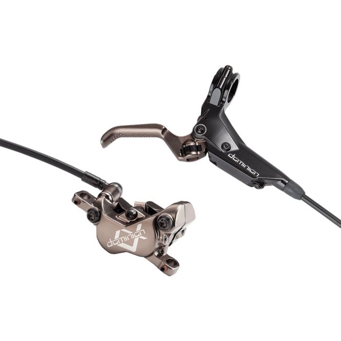 Tweeks Cycles Hayes A4 Domination Disc Brake - Black / BronzeSmall Finger Lever | Clearance section. 365 day returns, 0% finance & FREE delivery over £50