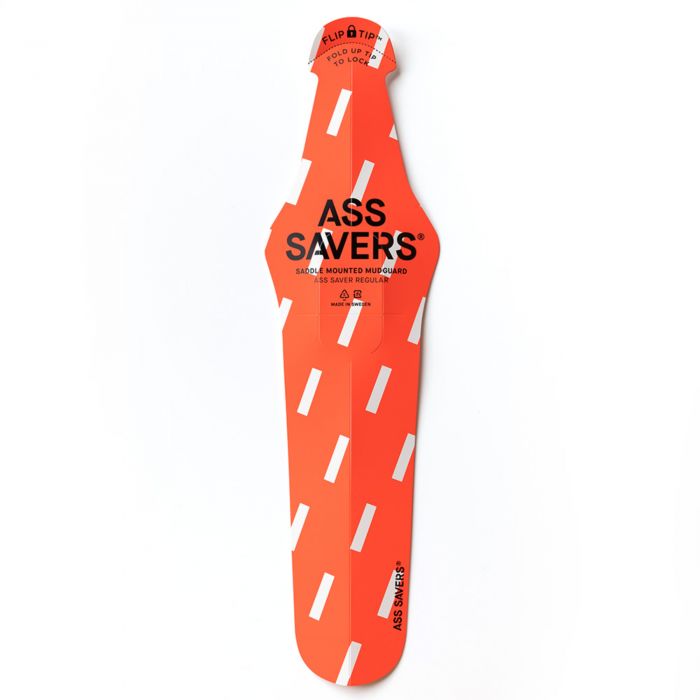 Tweeks Cycles Ass Savers Regular Rear Mudguard - Bold Rain Red | Clearance section. 365 day returns, 0% finance & FREE delivery over £50