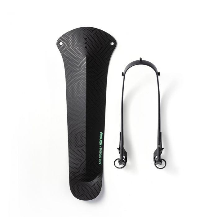 Tweeks Cycles Ass Savers Win Wing 2 Gravel Rear Mudguard - Black | Clearance section. 365 day returns, 0% finance & FREE delivery over £50