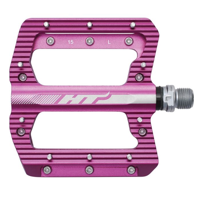 Tweeks Cycles HT Components ANS01 Pedals - Purple | Clearance section. 365 day returns, 0% finance & FREE delivery over £50