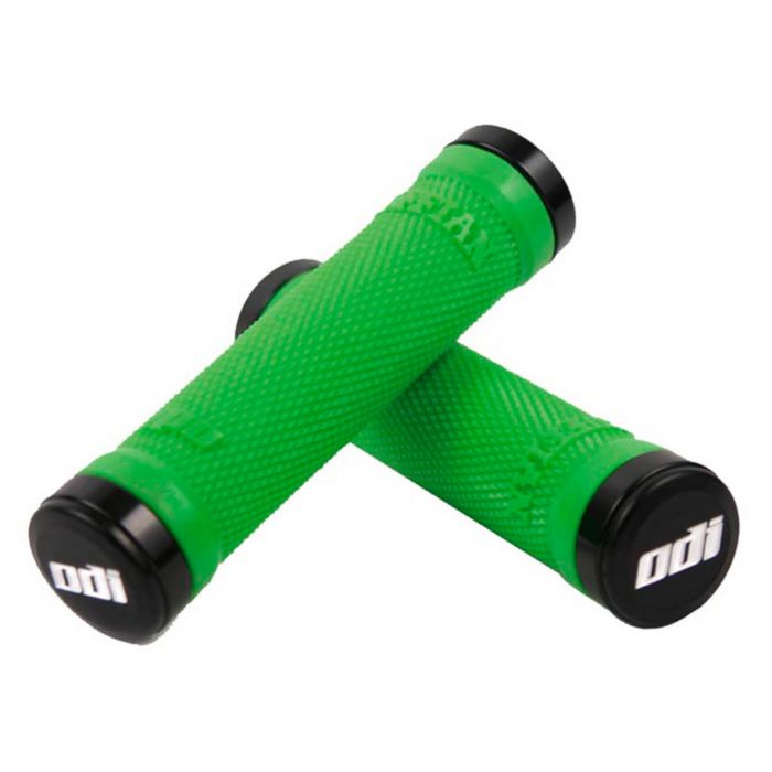 Image of ODI Ruffian Lock-On Grips - Lime