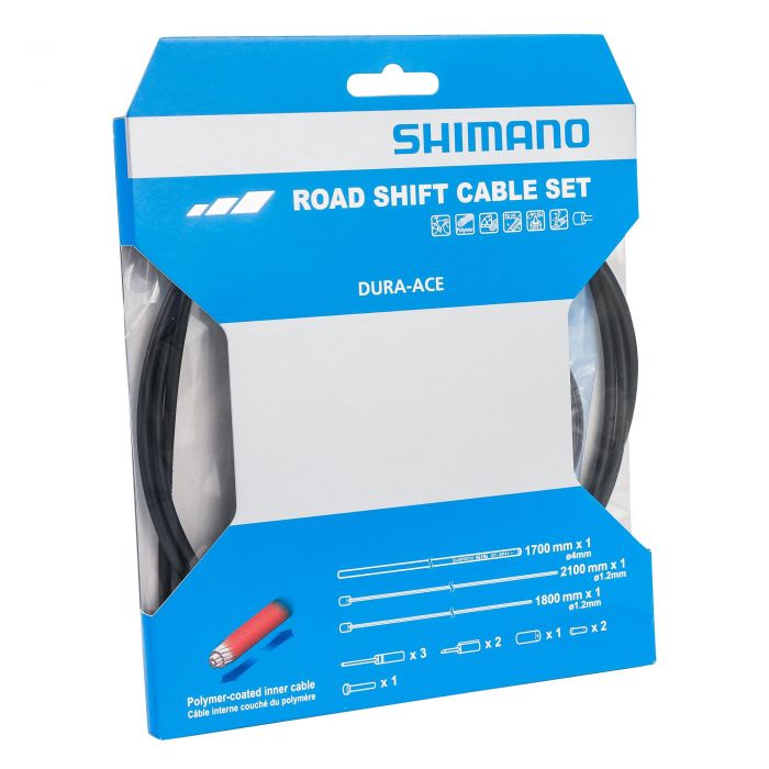 Image of Shimano Dura-Ace 9000 Road Gear Cable Set