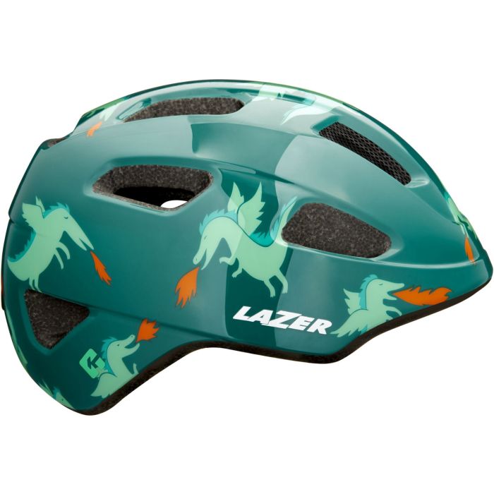 Tweeks Cycles Lazer NutZ KinetiCore Youth Helmet - Dragons | Clearance section. 365 day returns, 0% finance & FREE delivery over £50