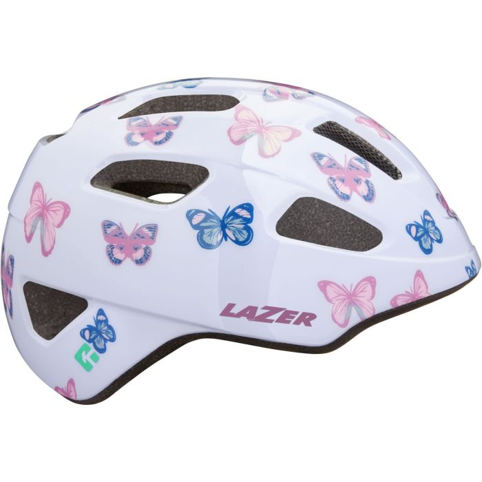 Tweeks Cycles Lazer NutZ KinetiCore Youth Helmet - Butterfly | Clearance section. 365 day returns, 0% finance & FREE delivery over £50