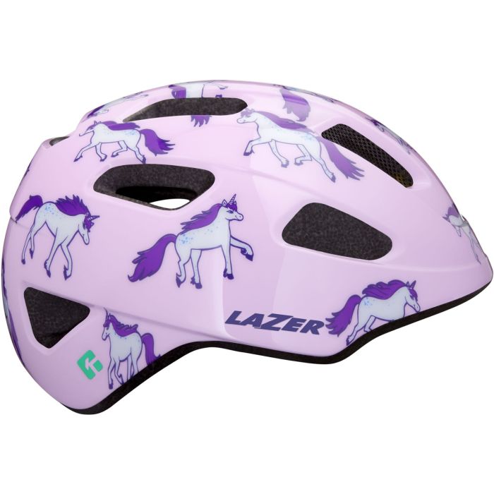 Tweeks Cycles Lazer NutZ KinetiCore Youth Helmet - Unicorn | Clearance section. 365 day returns, 0% finance & FREE delivery over £50