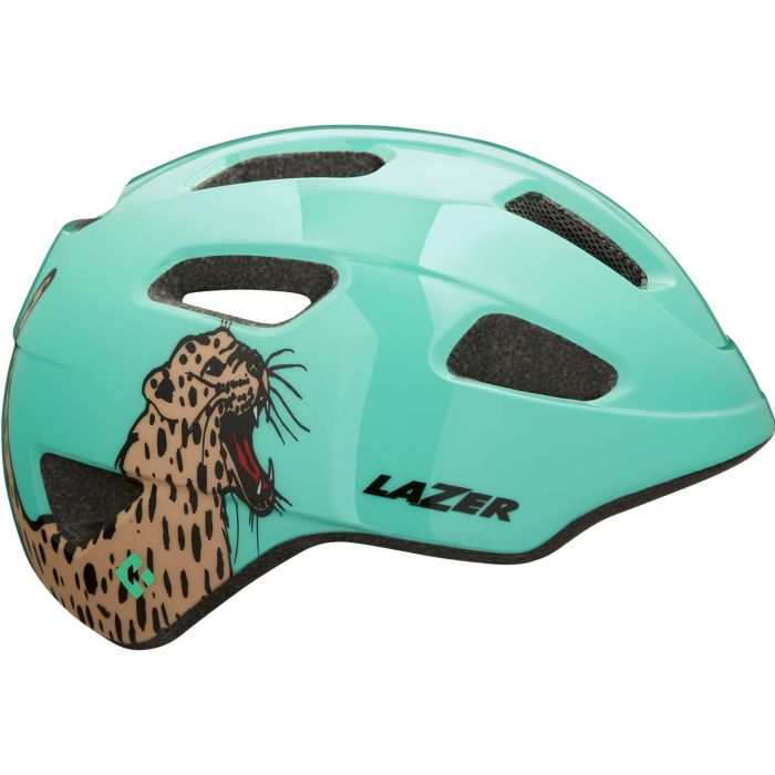 Tweeks Cycles Lazer NutZ KinetiCore Youth Helmet - Roaring Cat | Clearance section. 365 day returns, 0% finance & FREE delivery over £50