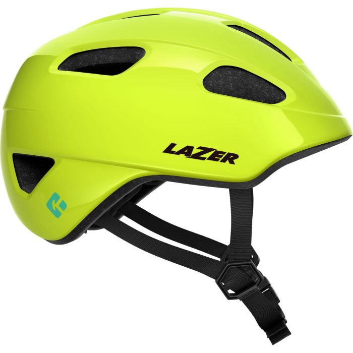 Image of Lazer NutZ KinetiCore Youth Helmet - Flash Yellow