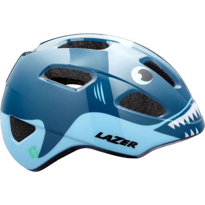 Image of Lazer NutZ KinetiCore Kids Helmet - Shark