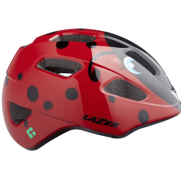 Image of Lazer NutZ KinetiCore Kids Helmet - Ladybug