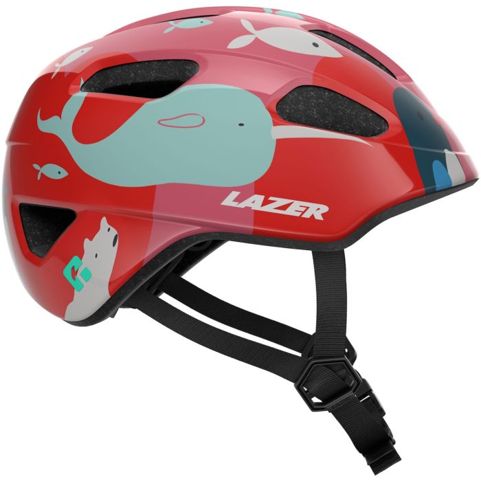 Image of Lazer NutZ KinetiCore Kids Helmet - Ocean Life