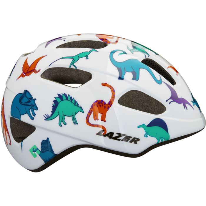Tweeks Cycles Lazer PNut 2.0 KinetiCore Kids Helmet - Dinosaurs | Clearance section. 365 day returns, 0% finance & FREE delivery over £50