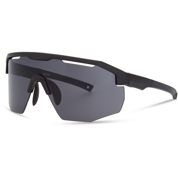 Image of Madison Cipher Sunglasses - Matt Black Frame / Black Mirror Lens