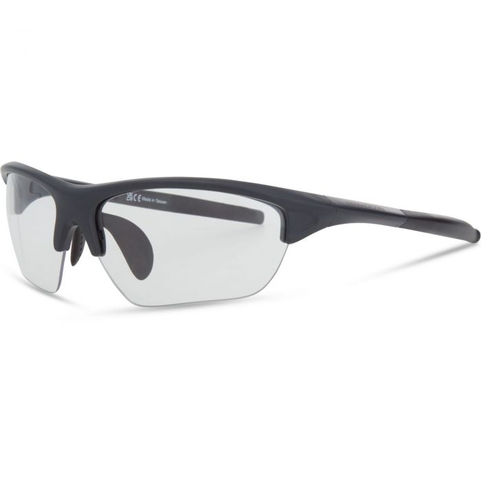 Image of Madison Mission II Sunglasses - Matt Dark Grey Frame / Clear Lens