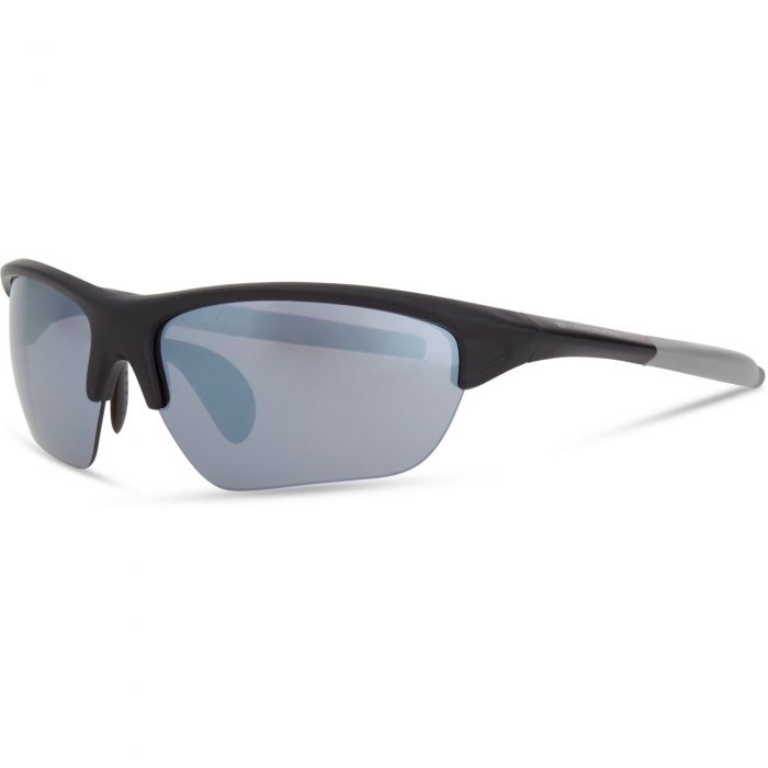 Image of Madison Mission II Sunglasses - Matt Black Frame / Silver Mirror Lens