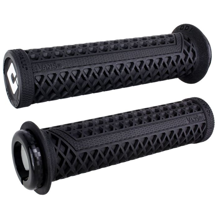 Tweeks Cycles ODI Vans V2.1 Lock-On Grips - Black | Clearance section. 365 day returns, 0% finance & FREE delivery over £50