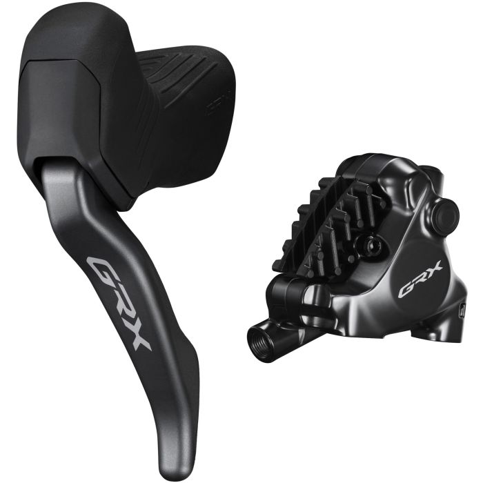 Shimano BL-RX825 GRX Hydraulic Disc Brake Lever & BR-RX820 Caliper - Left Rear main product photo