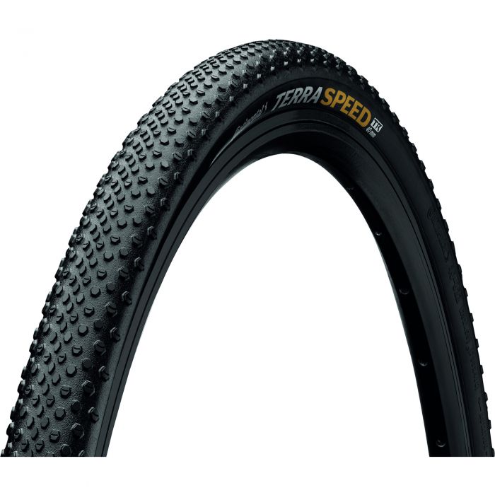 Image of Continental Terra Speed Protection Tyre - 700 x 35Black