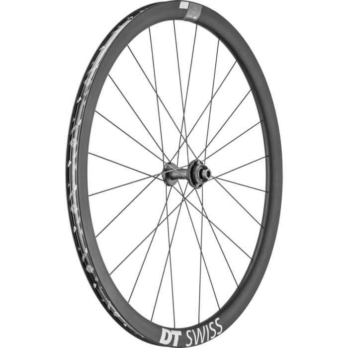 Image of DT Swiss ERC 1400 Dicut Carbon Disc Brake Wheel - Front - 12 x 100mm