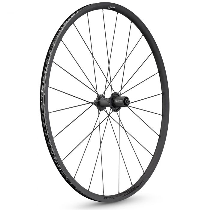 Image of DT Swiss PR 1400 DICUT Oxic Clincher Wheels - Rear